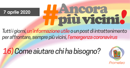 16) Come aiutare chi ha bisogno?