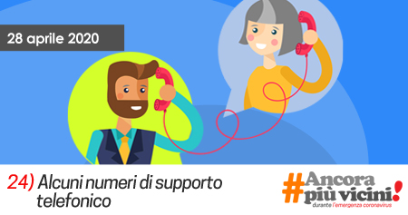 24) Alcuni numeri di supporto telefonico